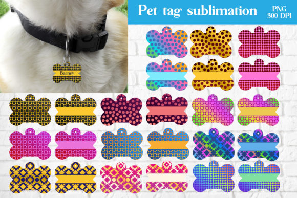 Download Pet Tag Sublimation Design Bundle - Premium Resources
