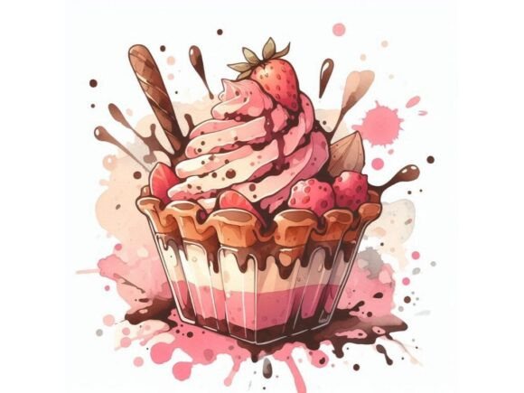 Download Inkblot-style Dessert, Abstract Splashes - Premium Resources