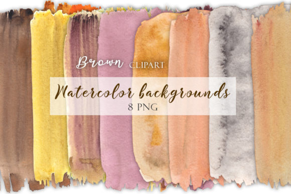 Download Brown Watercolor Boho Background - Background Collection