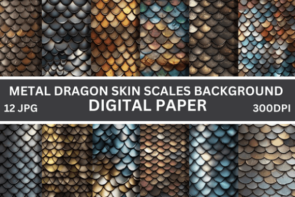 Download Metal Dragon Skin Scales Background Art - Background Collection